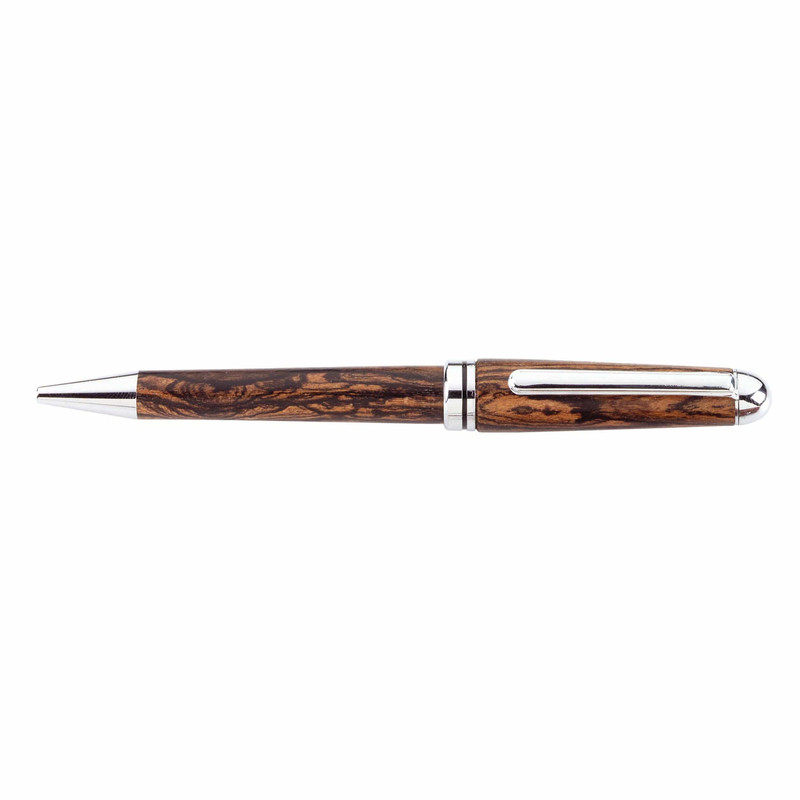 European Style Ballpoint Pen Kit - Finish:Platinum - Pieces:1-Piece